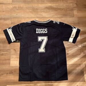 Trayvon Diggs Dallas Cowboys #7 Kids Youth XL Navy Football Jersey